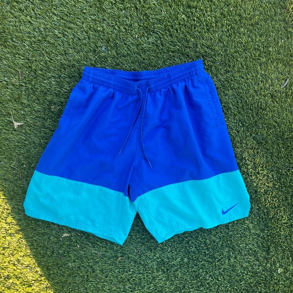 Nike Other - NIKE Color block Swim Trunks